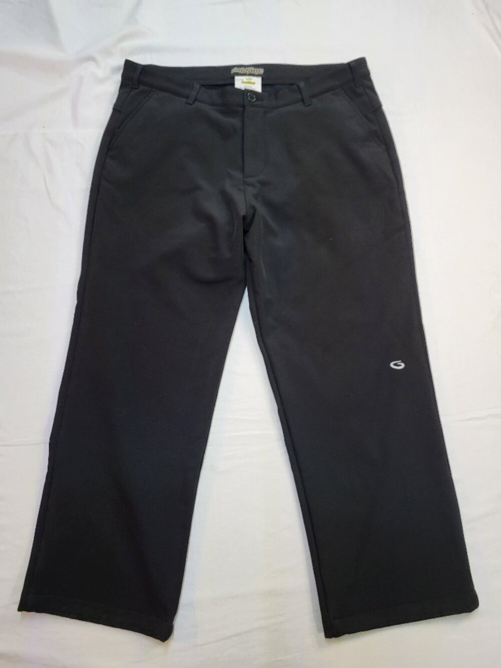 Goldline Karls Curling Pants Men's S 36 Black Stretch Athletic Pants Sportcore